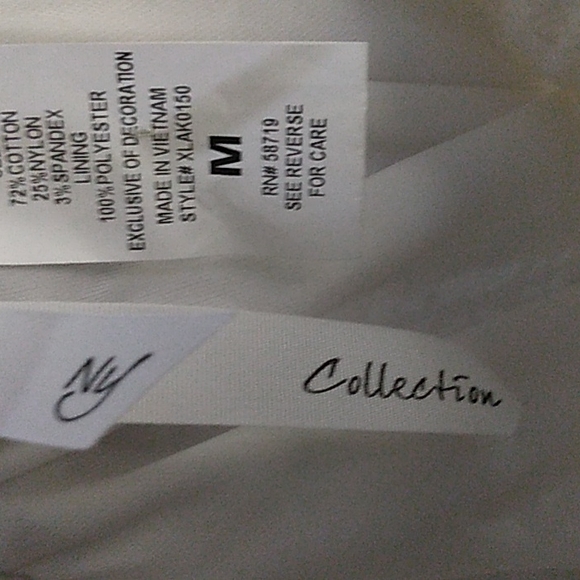 White lace high low skirt, new without tag - Picture 2 of 4